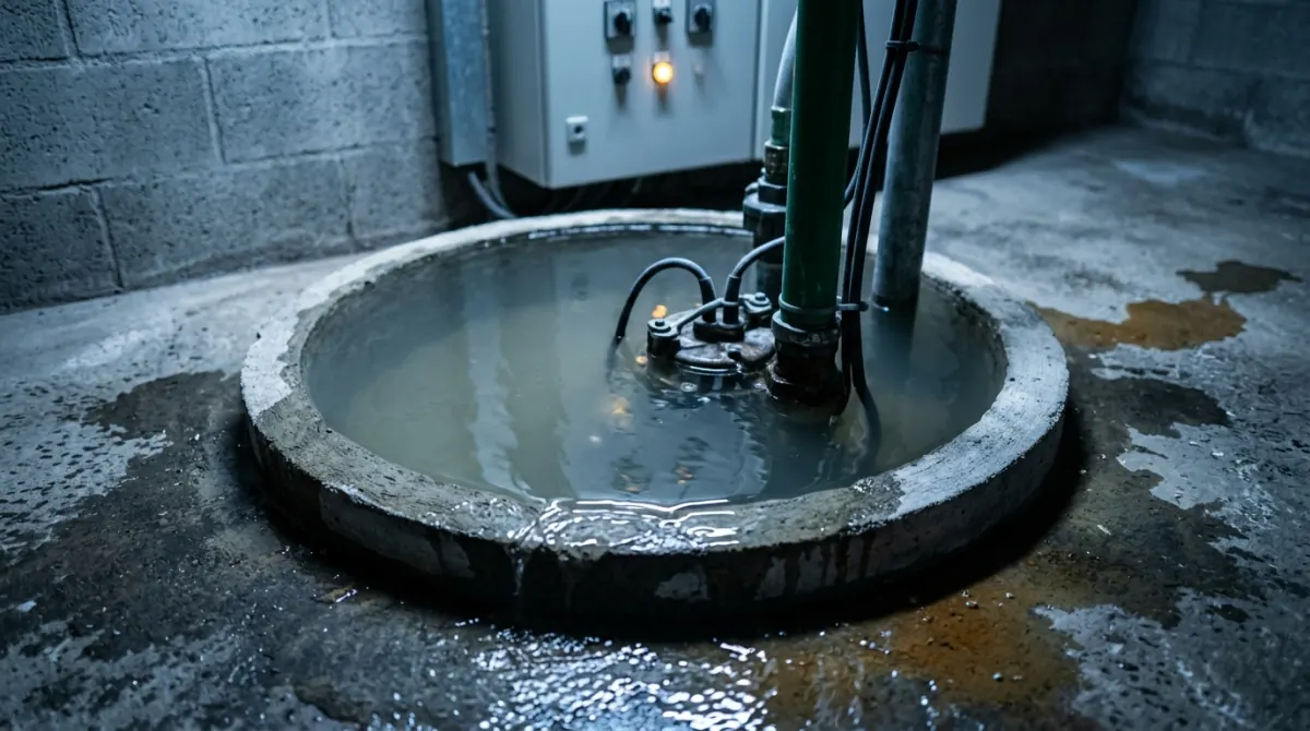 Symptôme : Eau qui remonte ou refoulement